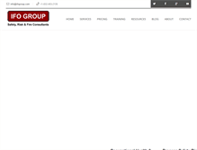 Tablet Screenshot of ifogroup.com